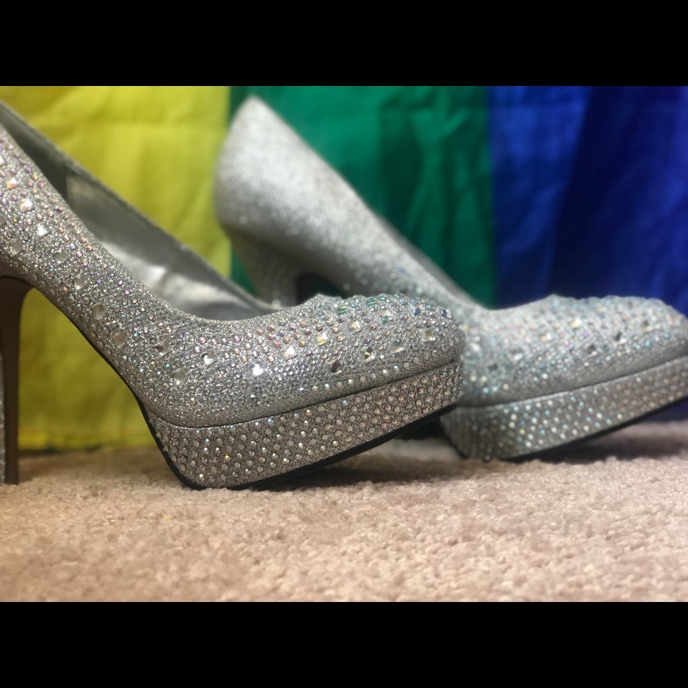 Valenti Franco rhinestone heel